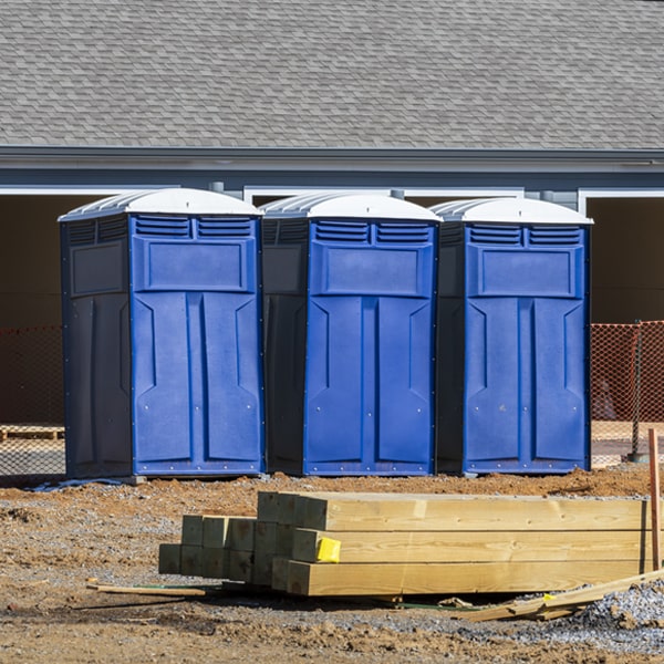 how do you dispose of waste after the portable toilets have been emptied in Bridgeport NE